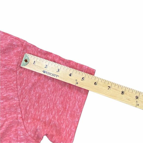 LAT Red Melange Summer Camp Jersey Tee Youth Medium Short Sleeve Crew Neck - Picture 10 of 11